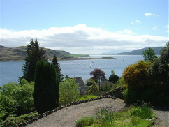 A reminder of our wonderful environment – a view down the Kyles of Bute